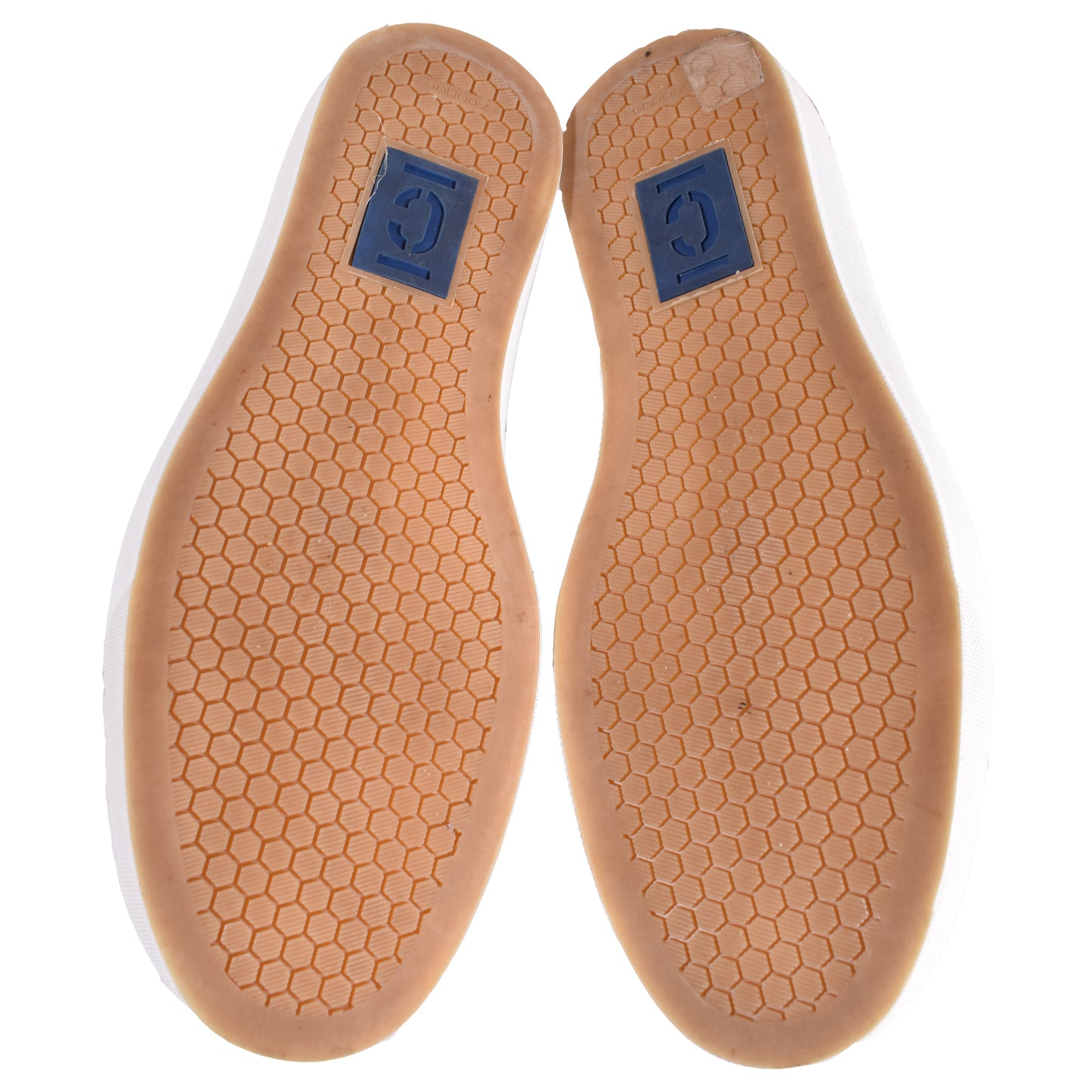 Closed Schuhe in Jeansoptik gestreift in Gr. 38