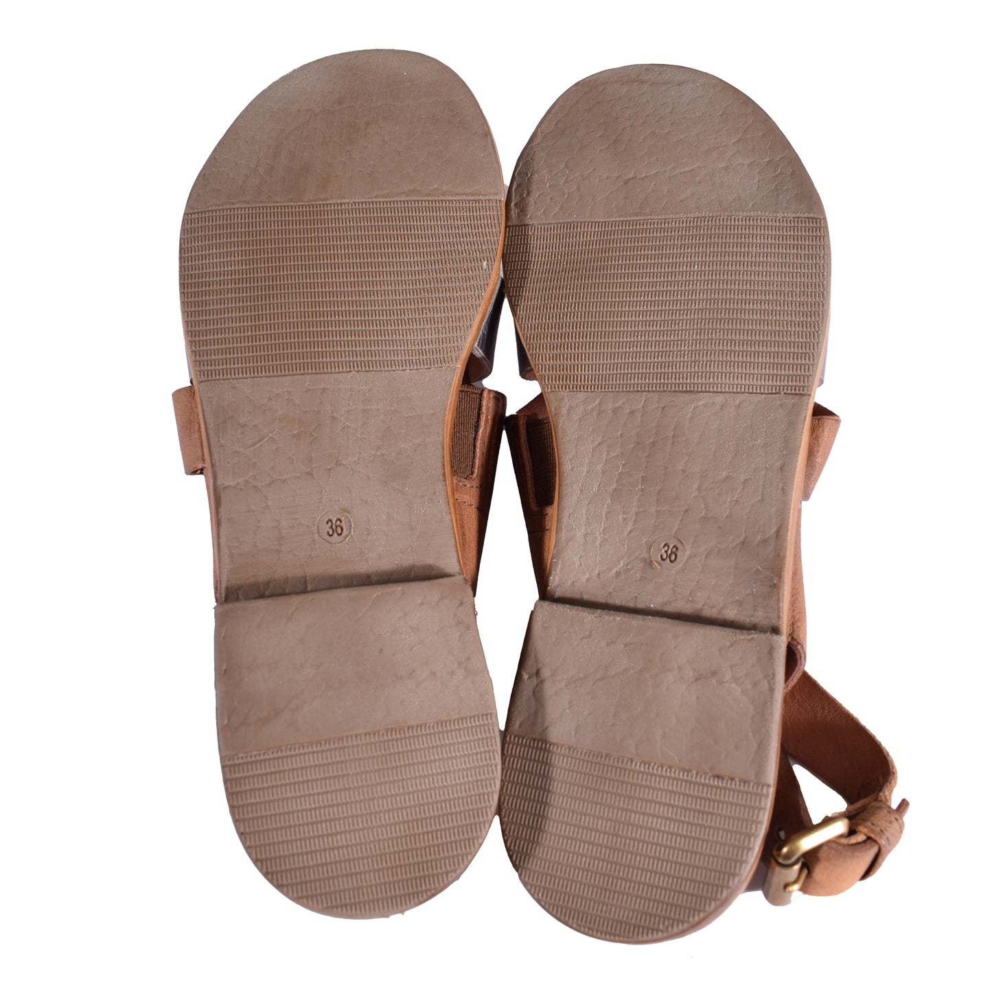 Mjus Sandalen aus Leder mit Sling und Riemchen in braun