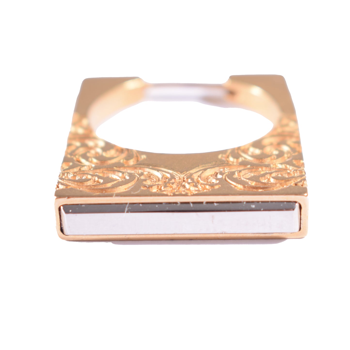 Ohrring von Maison Martin Margiela Paris Einzelstück mit Gold-Finish und Gravur Neu
