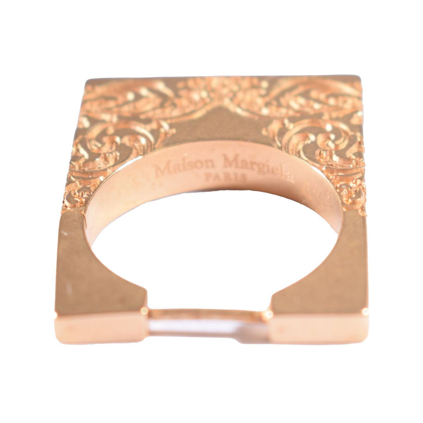 Ohrring von Maison Martin Margiela Paris Einzelstück mit Gold-Finish und Gravur Neu
