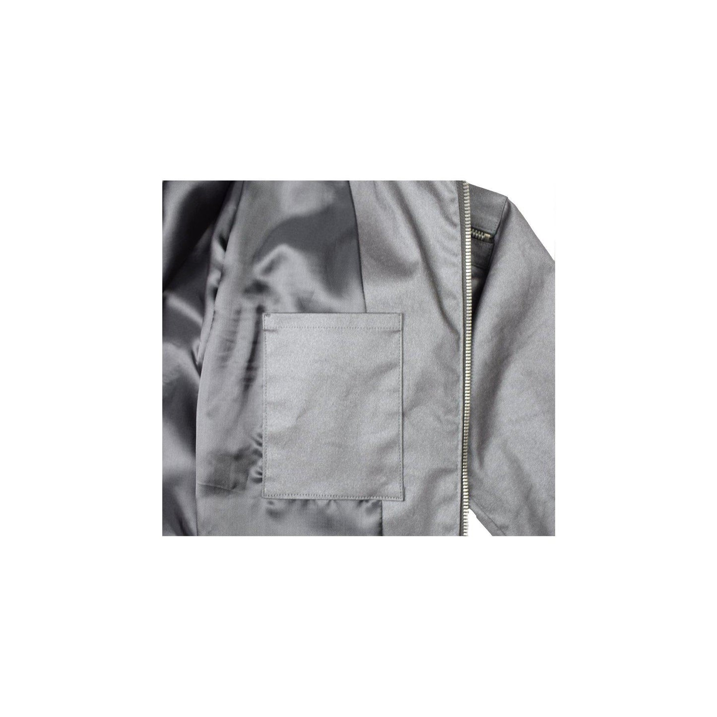 HEL Blouson für Damen "Sparkle" in grau mit Eingriffstaschen und Bündchen