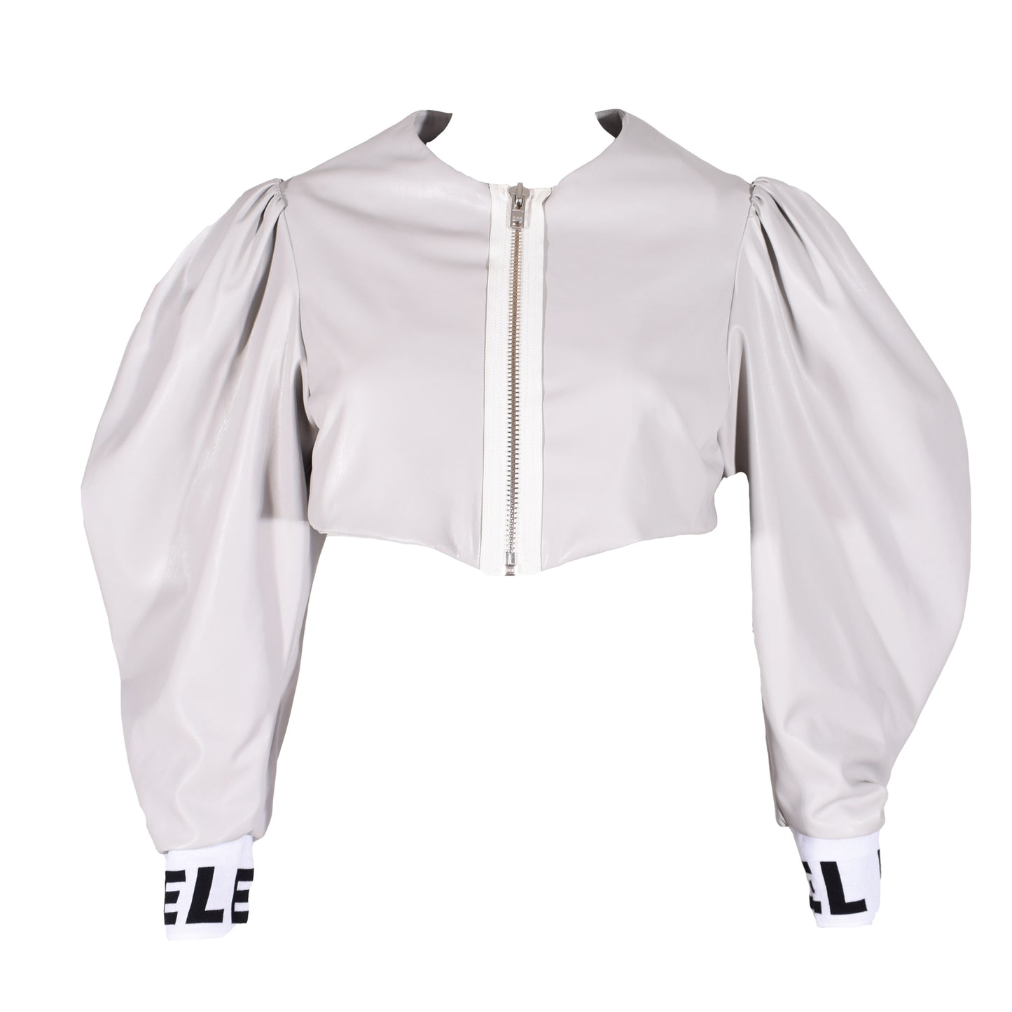 HEL Bolero "Frisia" für Damen in Grau mit Bündchen