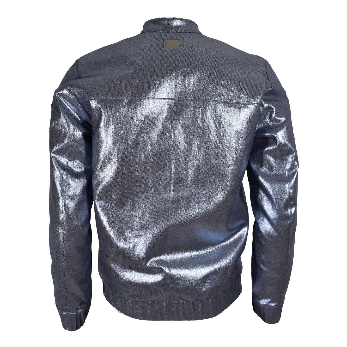 HEL Blouson "Shiny" mit Eingriffstaschen für Herren in blau metallic