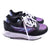 HI-TEC Sneaker in lila schwarz Seitenansicht Modell Shadow Schnürschuh Turnschuh für Männer