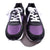 HI-Tec Sneaker Shadow in Lila und Schwarz Frontansicht Schnürschuh Gr. 42 Mesh mit Leder 
