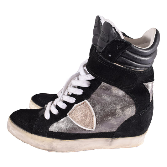 Phillip Model Wedges in Bronze und schwarz Gr. 38