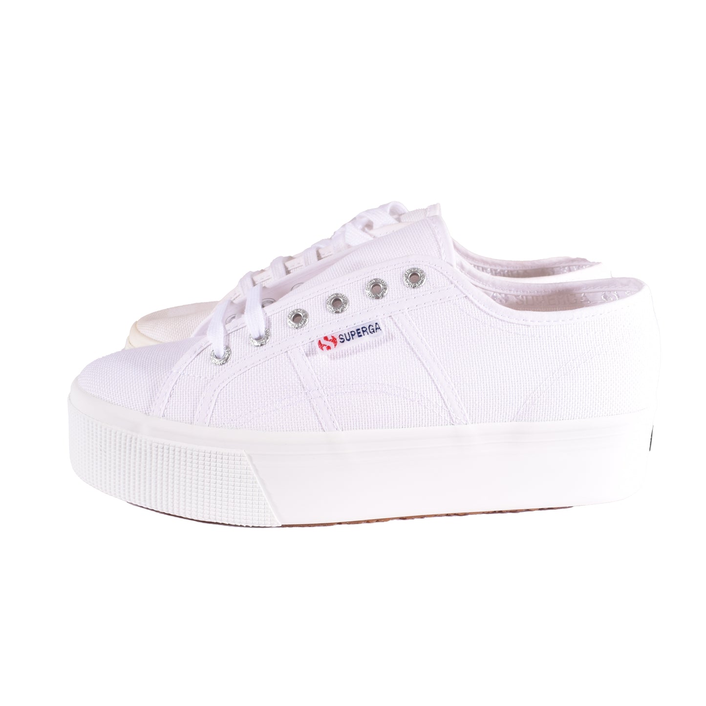 Superga Sneaker Weiß Gr. 42 – Klassischer Canvas Sneaker