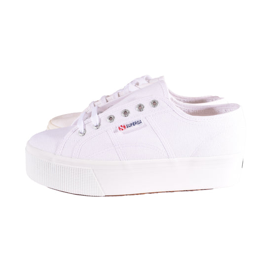 Superga Sneaker Weiß Gr. 42 – Klassischer Canvas Sneaker
