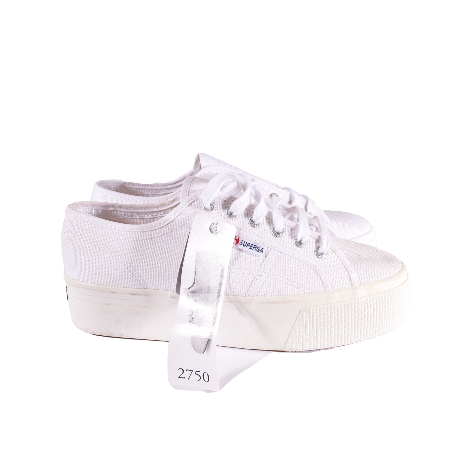 Superga Sneaker Weiß Gr. 42 – Klassischer Canvas Sneaker