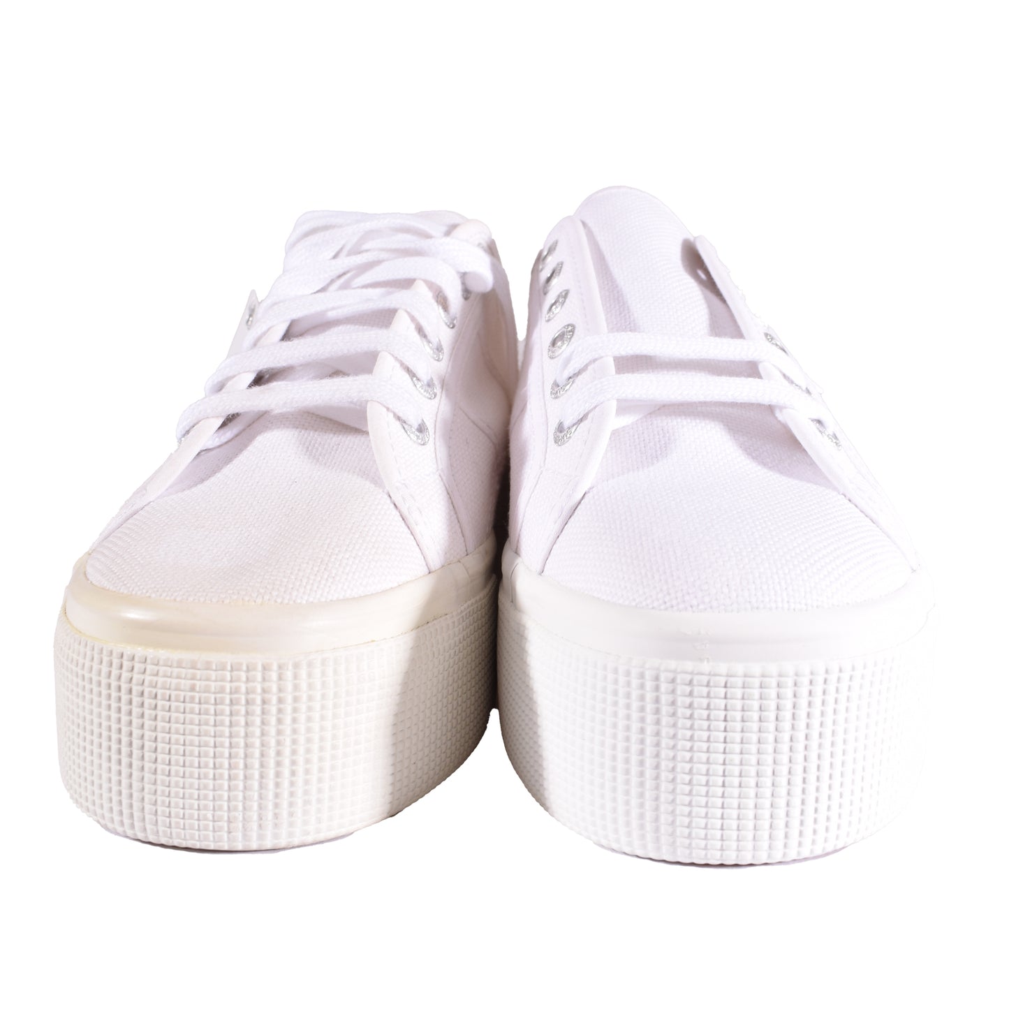 Superga Sneaker Weiß Gr. 42 – Klassischer Canvas Sneaker