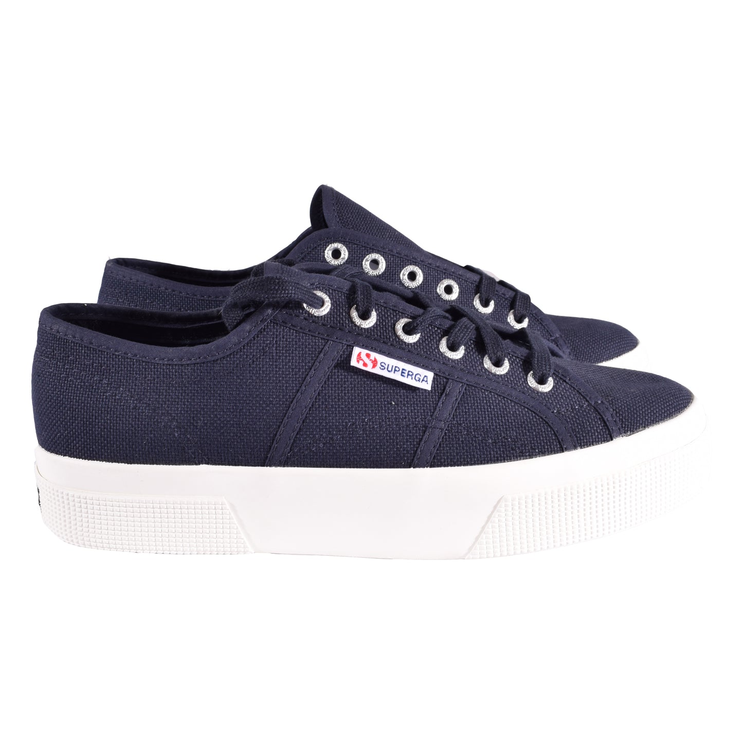 Superga Sneaker Blau Gr. 40 – Klassischer Canvas Sneaker