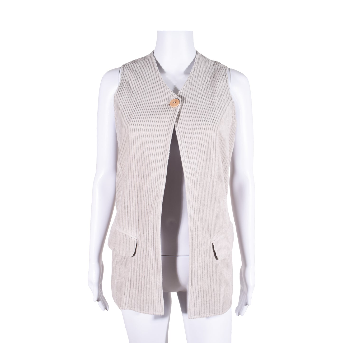 Weste Cord Kord Beige 