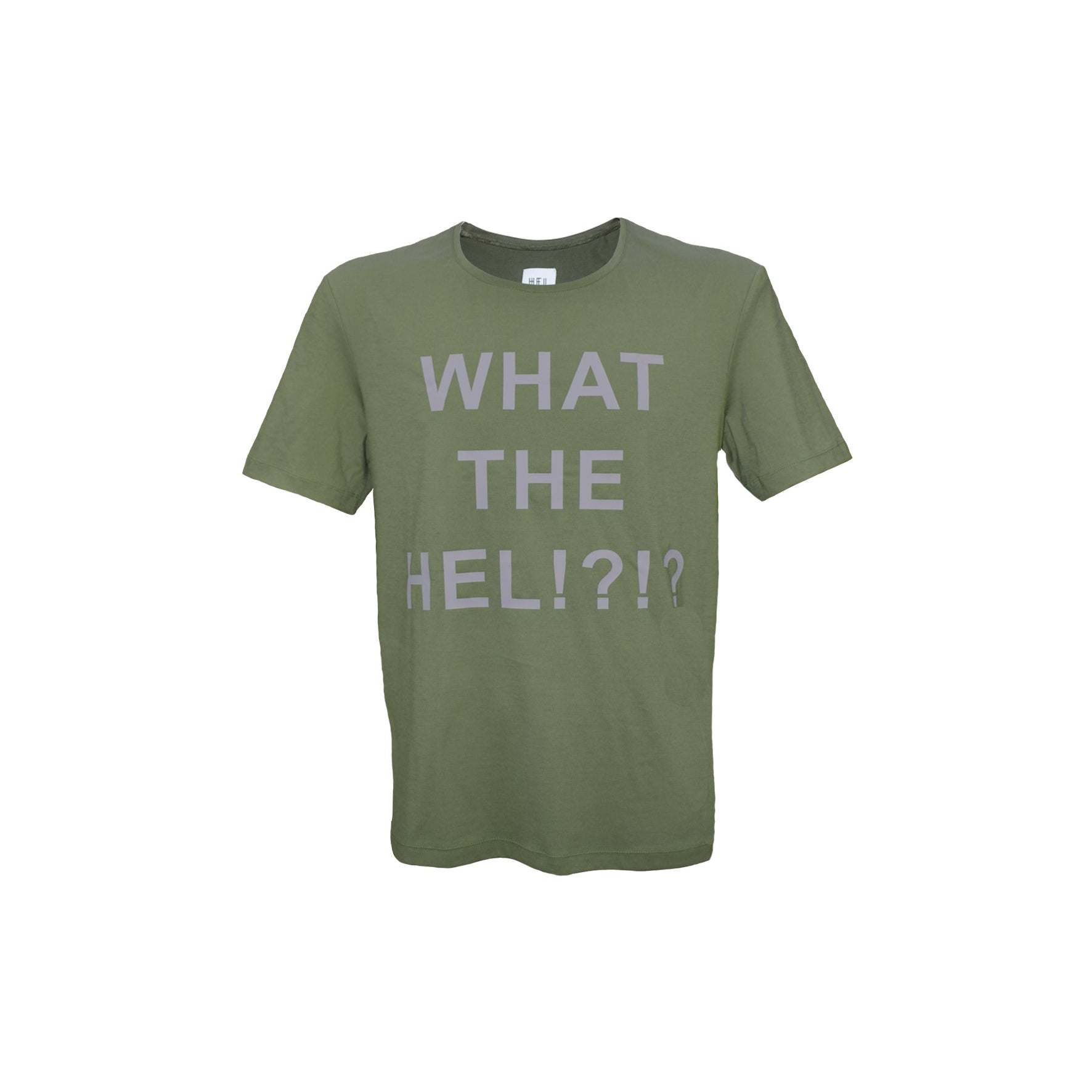 WHAT THE HEL Unisex T-Shirt in Grün
